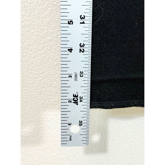 NWOT AMANDA UPRICHARD Danica Ruffle Black Dress Women’s Small - Picture 7 of 9